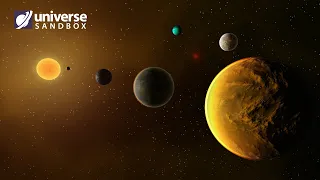 Making A System Around The Smallest Star #1 Universe Sandbox