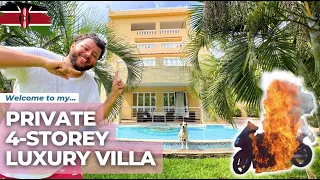 I've Moved into a LUXURY VILLA | My love affair with Kenya continues!