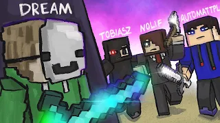 DREAM vs NOLIF & TOBIASZ & AUTOMATTPL | MANHUNT ANIMATION