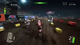 Обзор на  игру monster energy motocross  2018 часть 2  Ps4