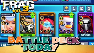 FRAG Pro Shooter Vol.3 - Battle deck today🔥Gameplay🔥(iOS,Android)