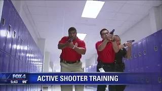 Dallas ISD Police active shooter training