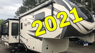 BRAND NEW 2021 GRAND DESIGN SOLITUDE 310GK 5TH WHEEL Dodd RV Show Tour Auto Leveling