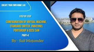 VMware Home Lab- Part 4 (Step by step configuration of VM, Standard Switch, VMKernel & iSCSI SAN  )