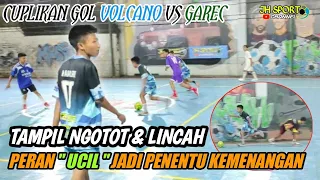 Cuplikan gol VOLCANO vs GAREC  sama kuat !!!  laga persahabatan MDS futsal Cikatomas