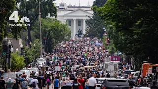 Thousands peacefully protest in DC to declare ‘Black Lives Matter’