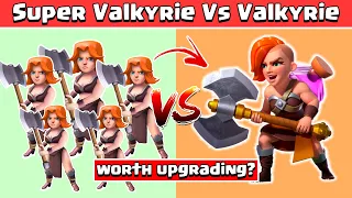 Super Valkyrie Vs Valkyrie | Clash of Clans