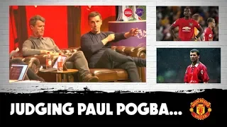 Keane and Neville | Gary compares Pogba to Roy, Beckham, Rooney, Robson | #MUFC