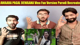 AWAARA PAGAL DEWAANA - Vina Fan Version Parodi Recreate X ZEE BIOSKOP Pakistani Reaction.