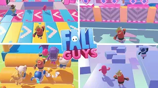 Fall Guys Season 4: Creative Construction - All 20 New Maps Gameplay