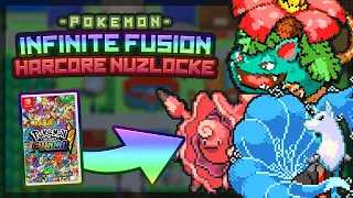 Can I Beat a Hardcore Nuzlocke of Pokemon Infinite Fusion with ONLY Fusions?