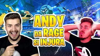 ANDY DA RAGE SI INJURA | CEARATA IN ECHIPA