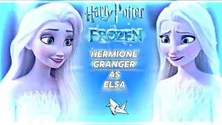 The Manacled fanfic Characters Harry Potter react to Hermione as Elsa [Frozen][HP/AU] [ENG|RU] [1/1]