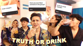 TRUTH OR DRINK W/ MY FRIENDS ( this was a bad idea..)