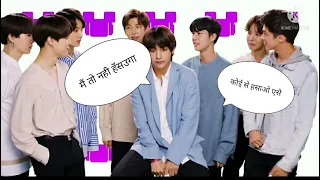 bts hindi dubbed funny 2021try not smile challeng , gone funny