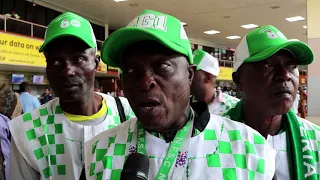 SUPER EAGLES SUPPORTERS DEPART FOR RUSSIA