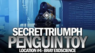 Penguin Toy Statue Location & Secret Triumph #4 (Bray Exoscience) [Destiny 2]