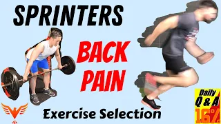 Working with Sprinters - Back Pain - Exercise Selection - BillHartmanPT.com Q&A for The 16%