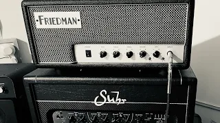 Friedman Little Sister and Suhr PT15IR | My favourite tube amps