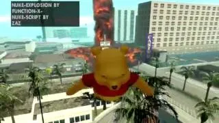 GTA san   Andreas Winnie Pooh Mod