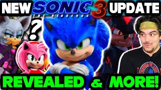 New Sonic Movie 3 Details Officially Revealed! - Amy & Rouge Teased, Casting Details & More!