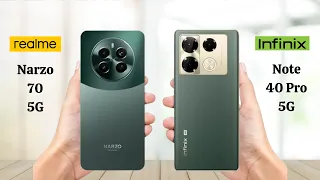 Realme Narzo 70 5G Vs Infinix Note 40 Pro 5G - Full Comparison 2024