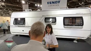 2023 Fendt Diamant 650 SGD Wohnwagen Interior and Exterior Dusseldorf Caravan Salon 2022