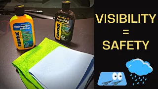 HOW TO: Applying RainX Water Repellent To Your Vehicle Windows