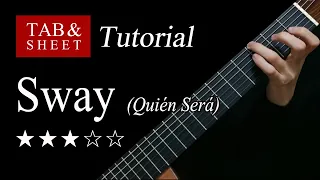 Sway - Fingerstyle Lesson + TAB