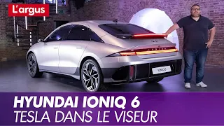 Hyundai Ioniq 6 (2022). Une nouvelle rivale pour les Tesla Model 3 et S