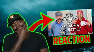 Grandpa V. Grandma Rap Battle  Reaction