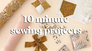 Sewing Projects To Make In Under 10 Minutes | Part 4