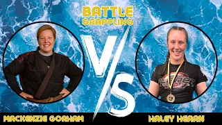 Battle Grappling 8 Women's HVY Semifinals   Mackenzie Gorham VS Haley Hearn