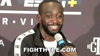 TERENCE CRAWFORD IMMEDIATE REACTION AFTER KNOCKING OUT SHAWN PORTER IN 10