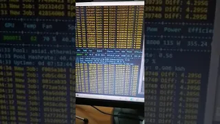 Rtx 3060ti lhr mining eth with gminer 2.69v