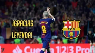 Iniesta Tribute - Gracias Por Todo Iniesta- Best Moments/ Goals/ Skills