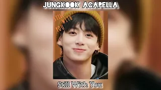 Still With You Acapella by JUNGKOOK-BTS(방탄소년단) PROOF [CD Only]