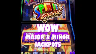 OMG 💰 Spin It Grand 🔥 MAJOR & MINOR JACKPOT Bonus WIN Big Spin Penny Slot Machine Bet $$$