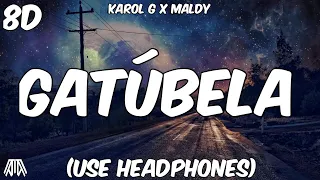 KAROL G, Maldy - GATÚBELA ( 8D Audio ) - Use Headphones 🎧