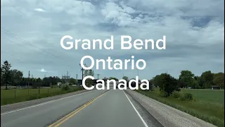 Driving to Grand Bend Ontario Canada