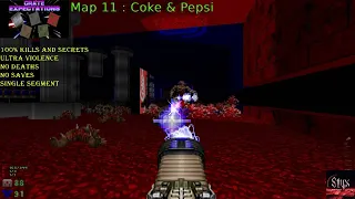 Doom 2 Crate Expectations Map 11 : Coke & Pepsi ( Ultra Violence 100% )