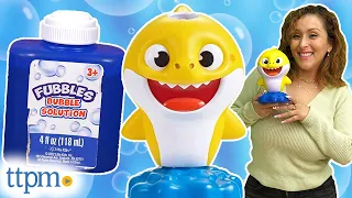 Baby Shark Bubble & Sing Machine from Little Kids, Inc. Review!