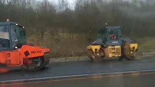 Беспредел дорожных рабочих в преддверии Нового года на федеральной трассе ДОН М4