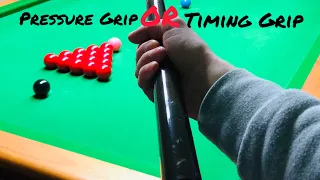 Pressure Grip or Timing Grip? Which is Better? You Decide. Snooker GRIP Snooker TIPS #snookergrip