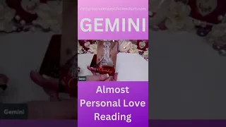 💖GEMINI ♊🎉THEY'LL SWEEP YOU OFF YOUR FEET💌ALMOST PERSONAL LOVE READING🎉💖💌#shortslovetarot