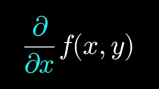 Partial Derivatives (Quick Example)