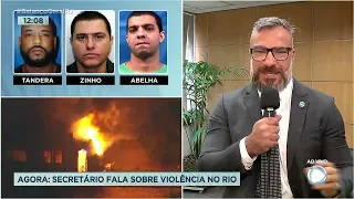 Secretário da Polícia fala sobre a ONDA DE VIOLÊNCIA no Rio de Janeiro | Balanço Geral RJ