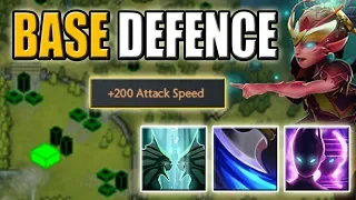 Full mana Drain with Infinite Illusions + Mana Break [Epic Base Defence] Dota 2 Ability Draft