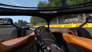 F1 2021/2018 -  Autodromo Nazionale Monza Gameplay (Daniel Ricciardo Mclaren)