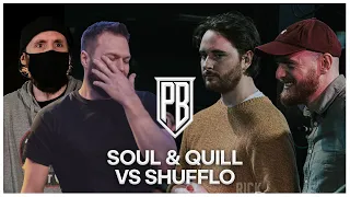 Shuffle-T & Marlo vs Soul & Quill | Premier Battles | Rap Battle